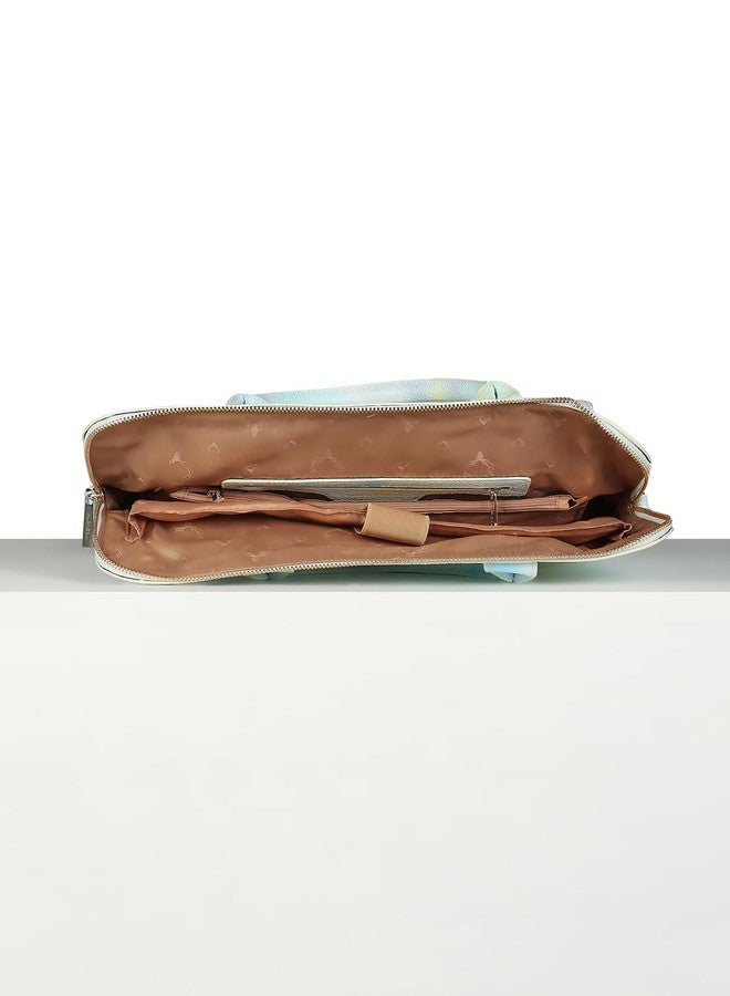 Allen Solly Women Light Blue Casual Laptop Bag - Image 5