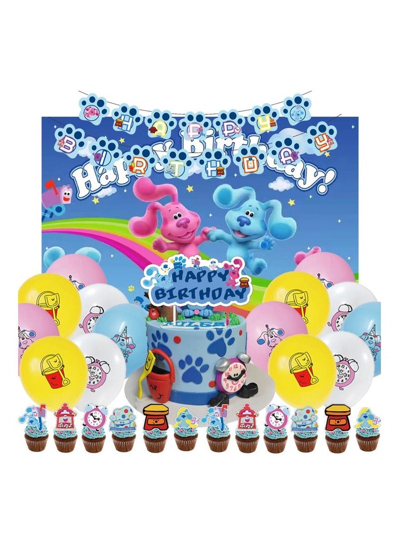ديكورات حفلات عيد الميلاد من Blue Clues - Image 1