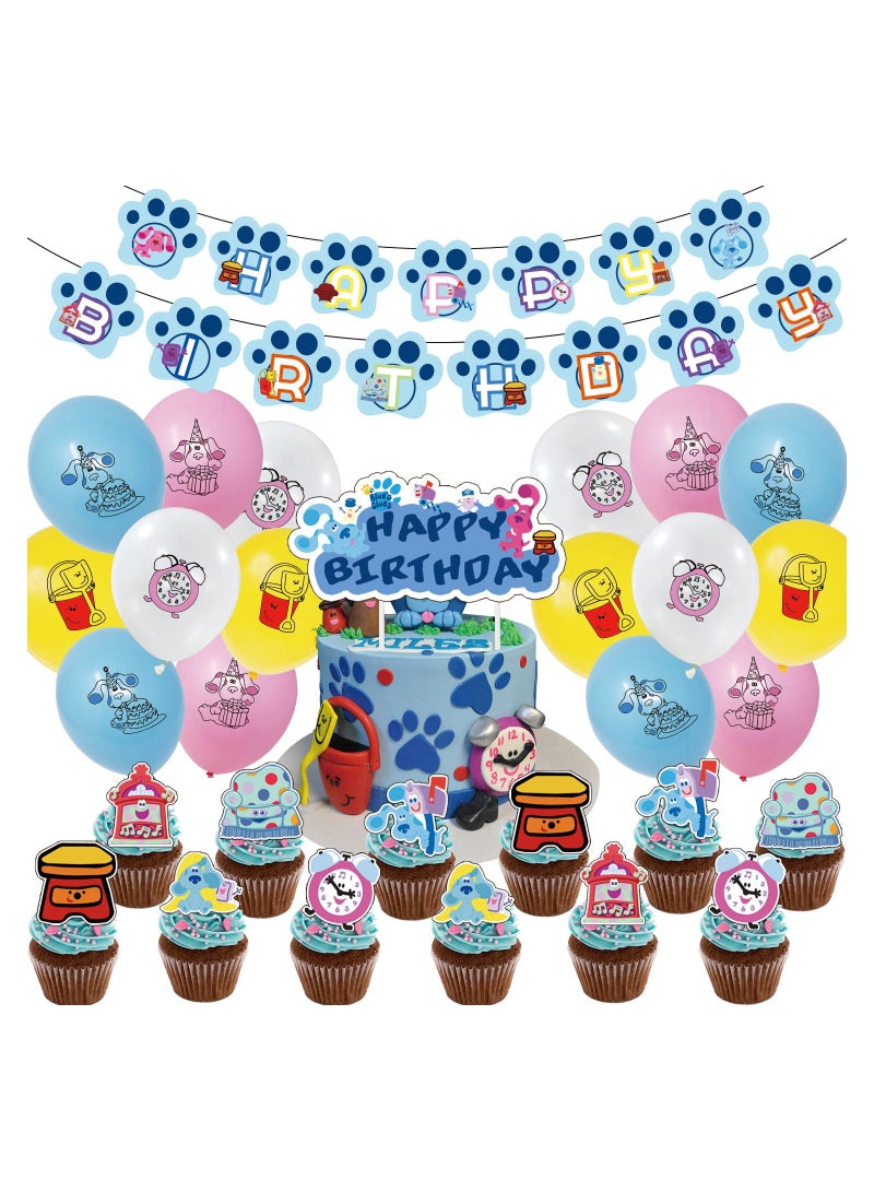 ديكورات حفلات عيد الميلاد من Blue Clues - Image 2
