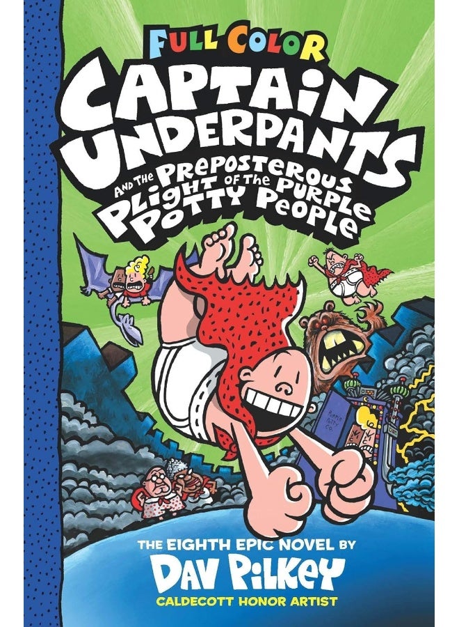Captain Underpants And The Preposterous Plight Of The Purple Potty People (Colour Edition #8) - Image 1