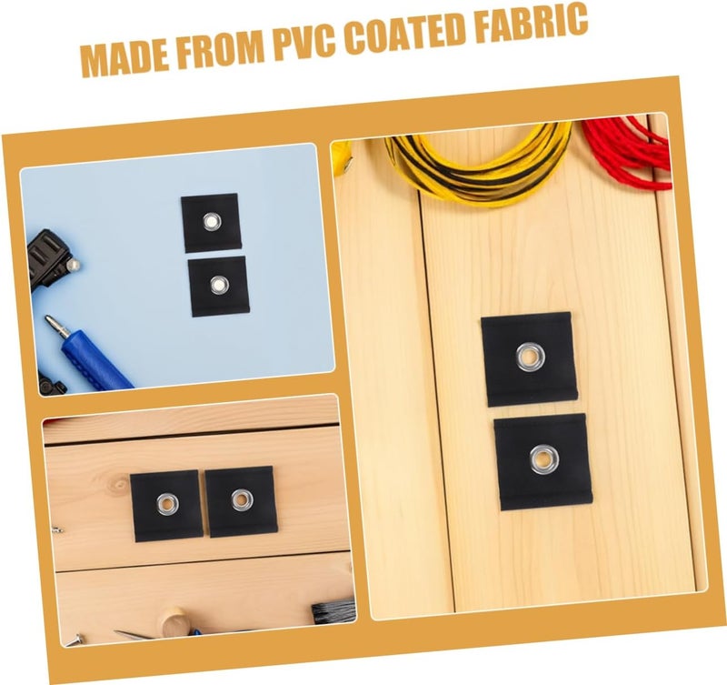 8pcs Portable Awning Eyelet Hardware PVC Coated Fabric for Rv Canopy and Outdoor Use Easy Installation and Multi-Functional Awning Accessories - Image 3