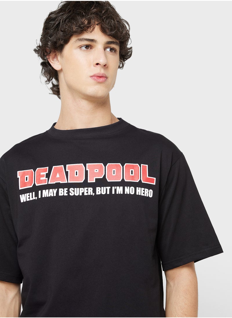 Marvel Deadpool Oversized tshirt - pzsku/Z261E86461EB6A8F2B59DZ/45/_/1742321370/e0b8ae67-6337-4e85-8cea-1cbb5eb1ad10