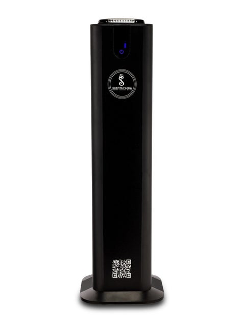 SCENT INFINITO Essential Oil Diffuser Machine - Standalone Aromatherapy Device, Covers 2500 m³, Whisper-Quiet, Elegant Design, Magnetic Anti-Theft Lock, App Intelligent Control (Black)