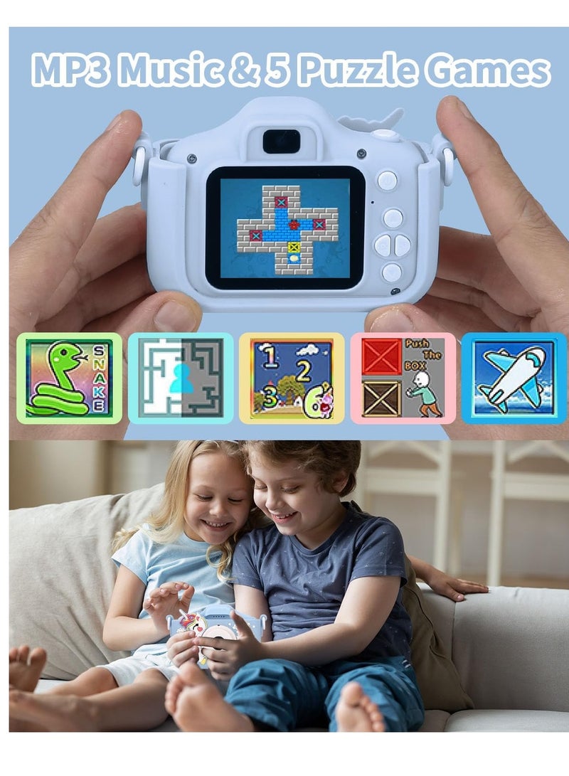 general Kids Camera for Girls, Kids Digital Camera with 32GB Card, 1080P HD Kids Video Camera for Kids Birthday Christmas Toy Gifts Selfie Childrens Camera for Toddler Age 3-13 Years Old - Image 2