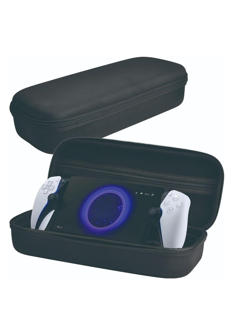 General Carrying Case, Portable Storage Bag, Hard Protective Shell for PS Portal Gaming Portable, Drop Resistant, EVA Hand Case (Fabrics), Black  - Image 1