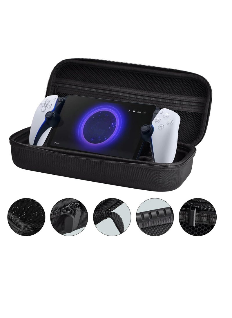 General Carrying Case, Portable Storage Bag, Hard Protective Shell for PS Portal Gaming Portable, Drop Resistant, EVA Hand Case (Fabrics), Black  - Image 2