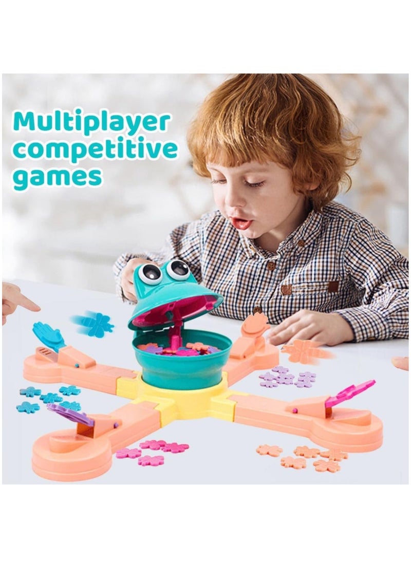 Classic Feed Frog Board Game,Multiplayer Athletic Game,Frog Eating Bugs Game,Exercise The Speed of The Reaction Game,Surprise Exciting Family and Friend Party Games,Suitable