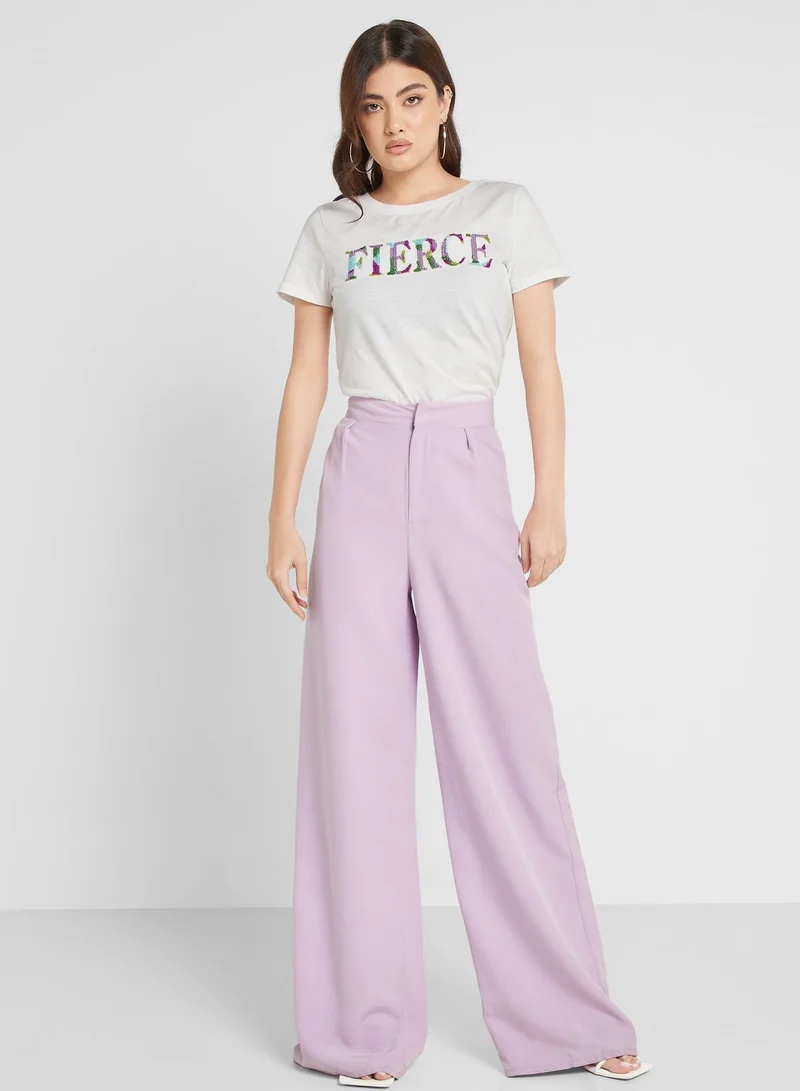 ONLY Graphic Crew Neck T-Shirt