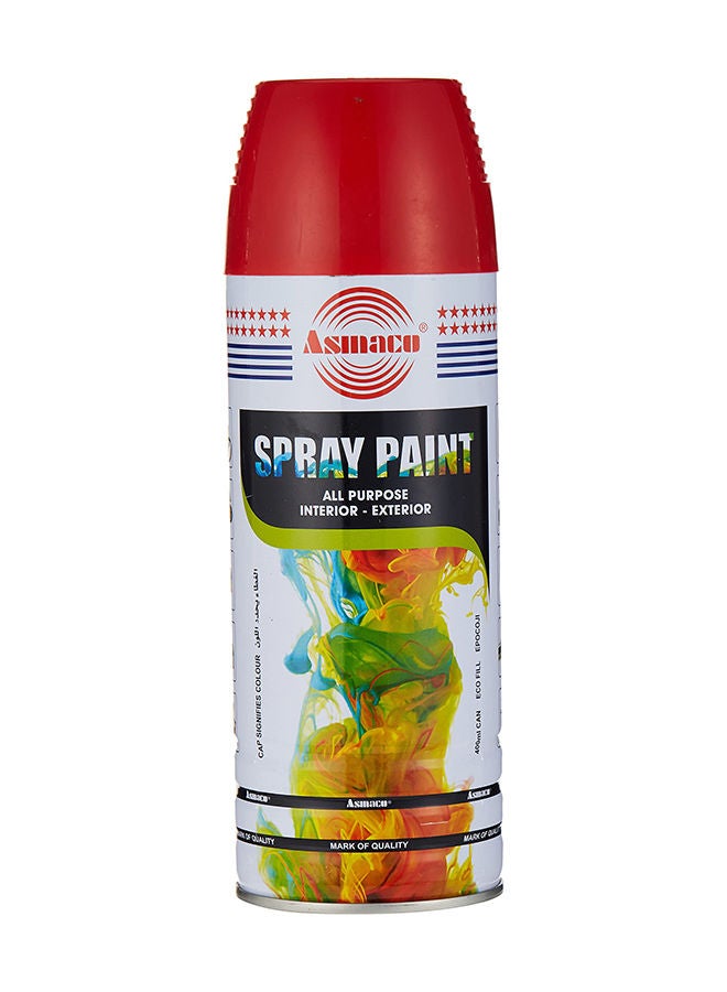 Asmaco Spray Paint, Red, Asmaco013