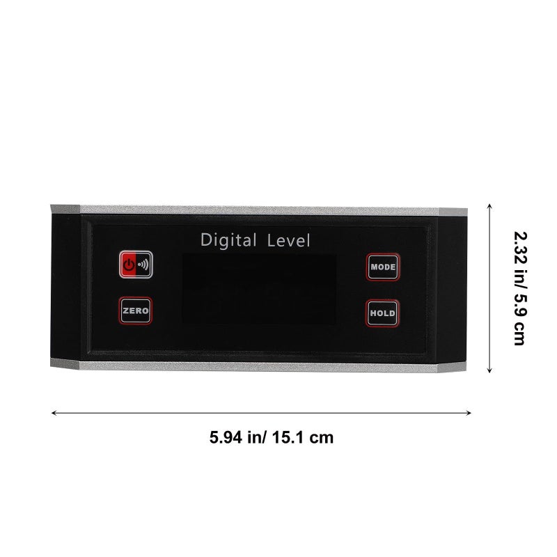 Digital Protractor Inclinometer Level Gauge IP54 Waterproof Electronic Angle Finder with LED Display for Woodworking Construction - Image 3