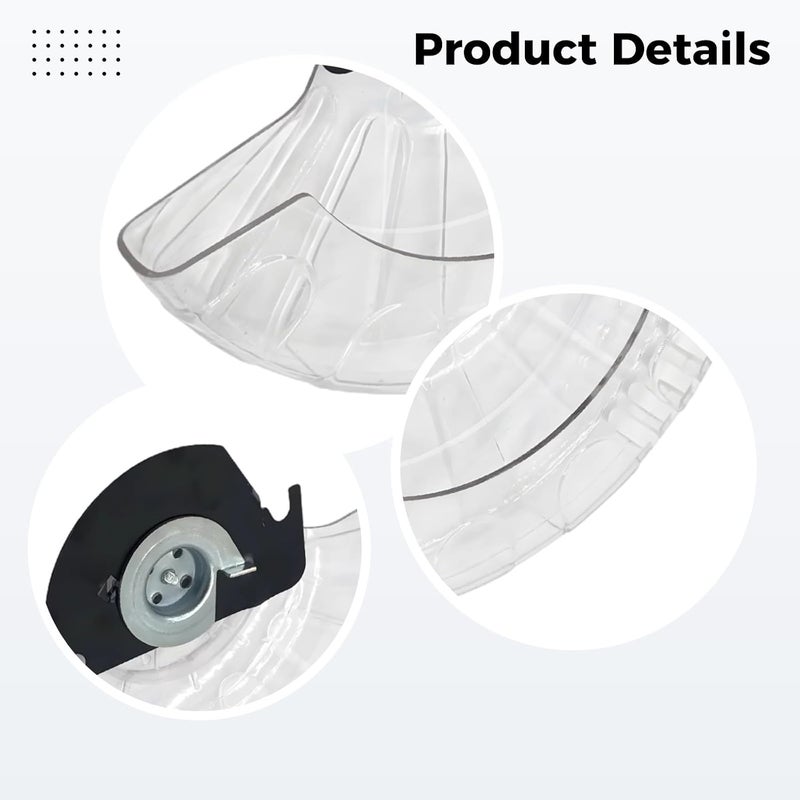 11.4 X 8 غطاء حماية للمنشار، 255 حارس لـ Ls1040N مقاس 10 بوصة، شفاف، تركيب بسيط - Image 4