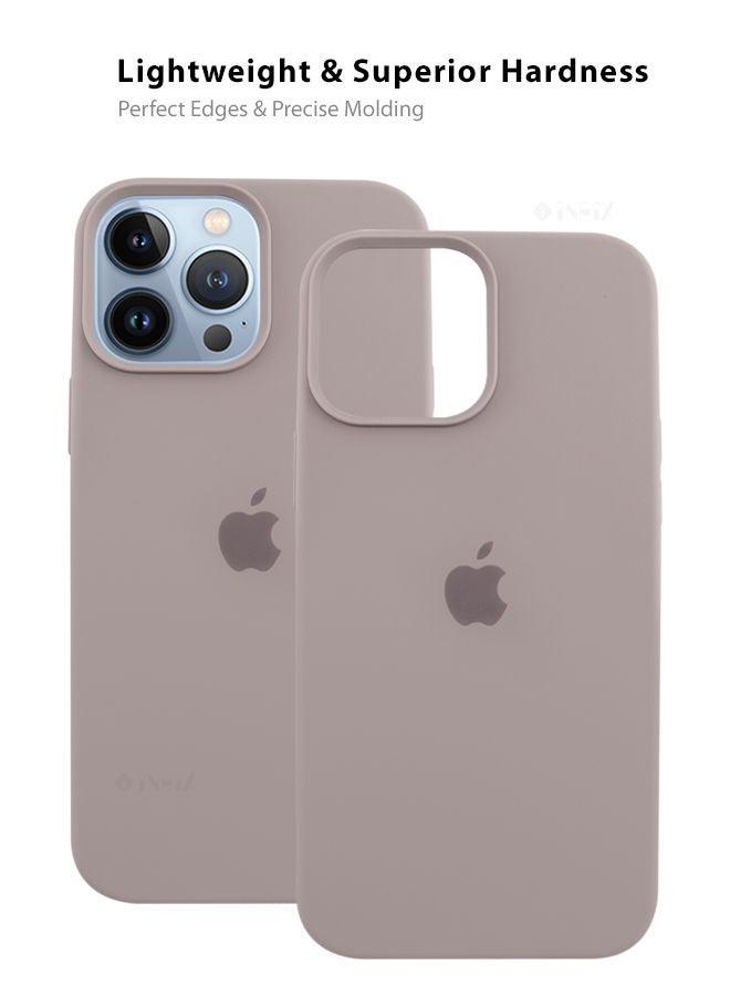 INEIX Logo Compatible Silicone Case Cover For Apple iPhone 13 Pro Max Light Brown - Image 5