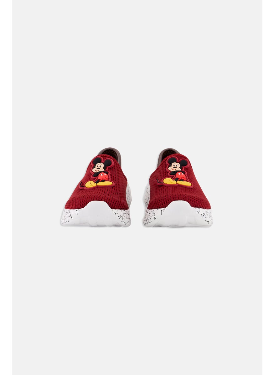 Disney Disney x Mickey Kids Boy Slip On Casual Shoes, Multicolor  - Image 2