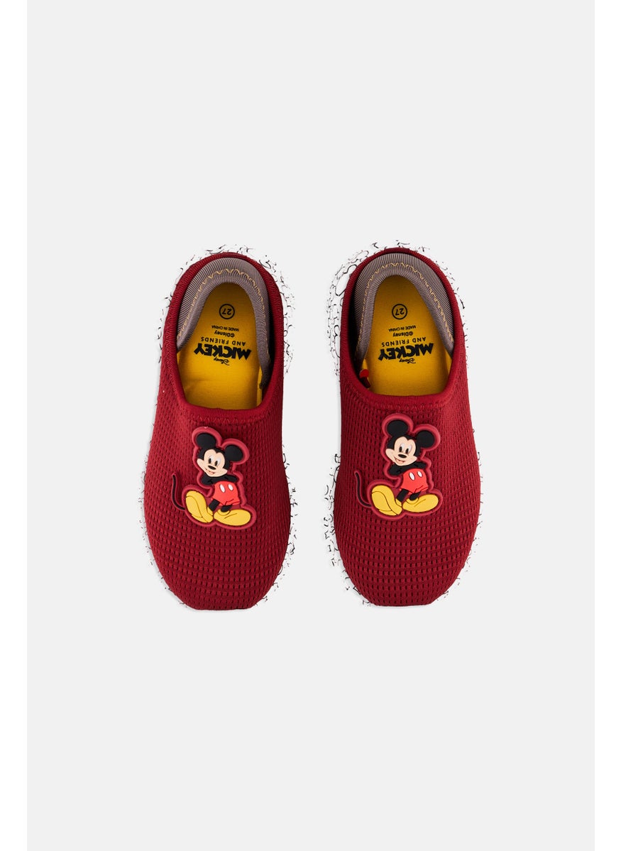 Disney Disney x Mickey Kids Boy Slip On Casual Shoes, Multicolor  - Image 3