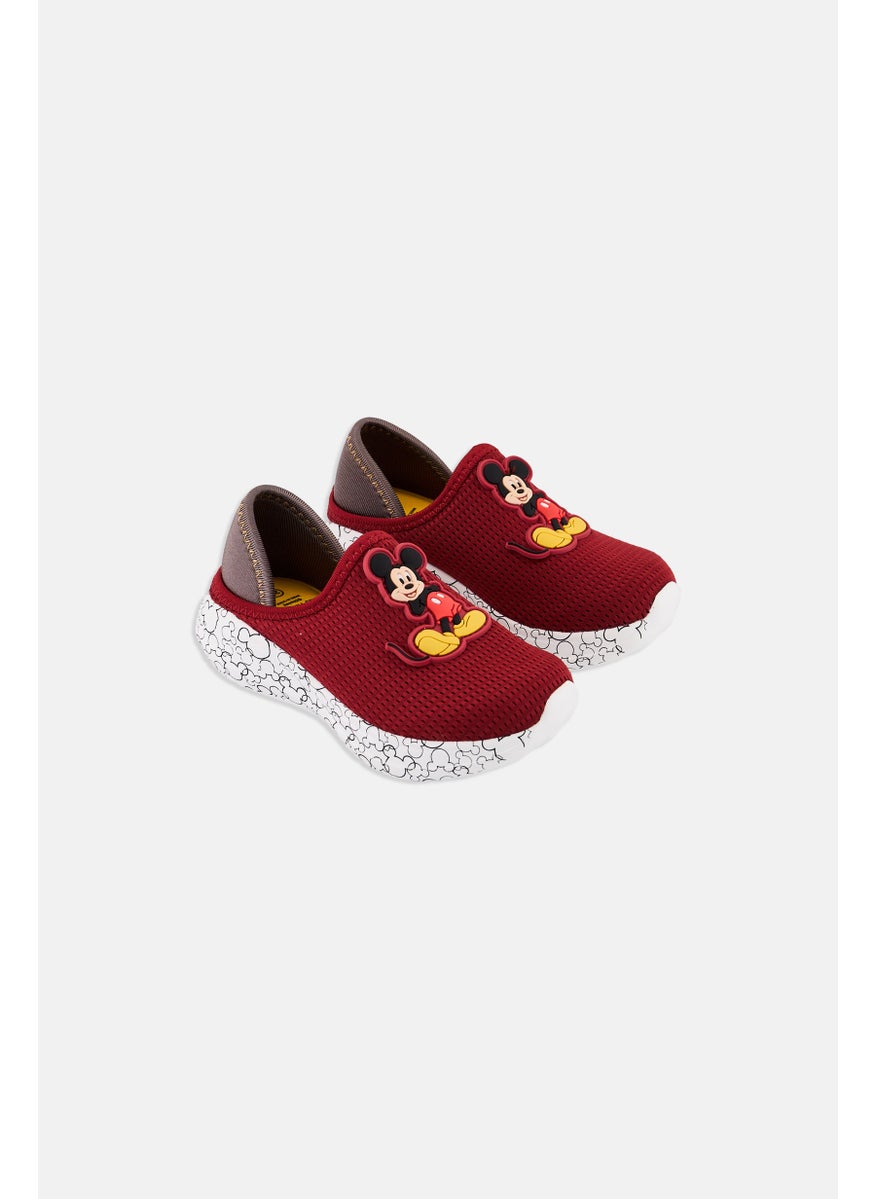 Disney Disney x Mickey Kids Boy Slip On Casual Shoes, Multicolor  - Image 1