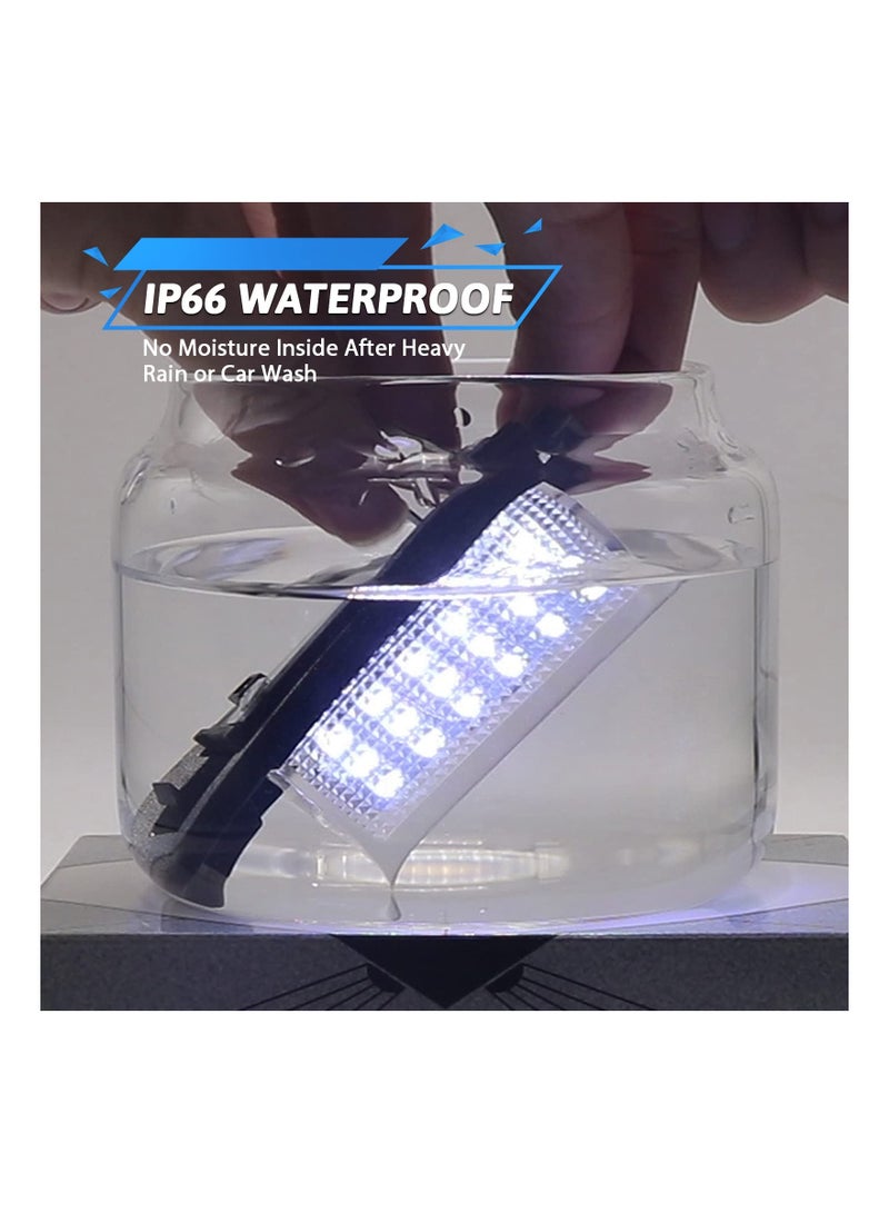 SYOSI 2 Pack Led License Plate Light Led Lamp Assembly Suitable for 1992-1999 BMW E36 318i 318is 318ti 320i 323i 325i 325is 328i 328is 328i, E36 Accessories (6000k Pure White)  - Image 5