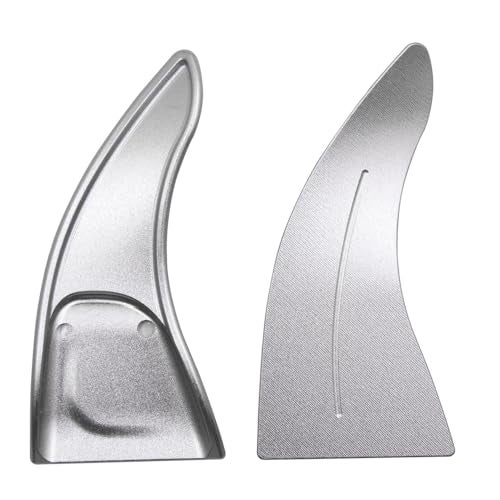sumaikeji For GMC Sierra 1500/Chevy Silverado 1500(2022-2025), Buick Enclave(2022-2024)/Envision(2021-2023) Steering Wheel Shift Extension, Auto Accessories（silver） - Image 2