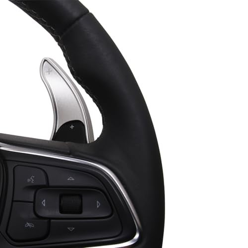 sumaikeji For GMC Sierra 1500/Chevy Silverado 1500(2022-2025), Buick Enclave(2022-2024)/Envision(2021-2023) Steering Wheel Shift Extension, Auto Accessories（silver） - Image 5