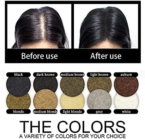 MAXTER Hair Fibres for Men Women Natural Hair Powder for Building Thickening and Hair Loss Coverage in 30 Seconds Grey 25g - Image 3