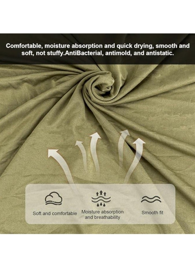 general Hotel Dirty Sleeping Bag Liner Ultralight Portable Envelope Elastic Sleeping Tank Outdoor Camping Adult Detachable Washable Liner Camping Travel Hotel Sleeping Bag Liner  - Image 5