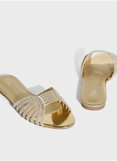 Ella Limited Edition Embellished Flat Sandal  - Image 4