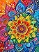 Cross & Glory Cross Glory Day of The Dead Collection Rainbow Mandala Mirage 1000 Piece Jigsaw Puzzle for Adults Premium Quality Colorful Mandala Design 20 x 27 Inches - Image 2