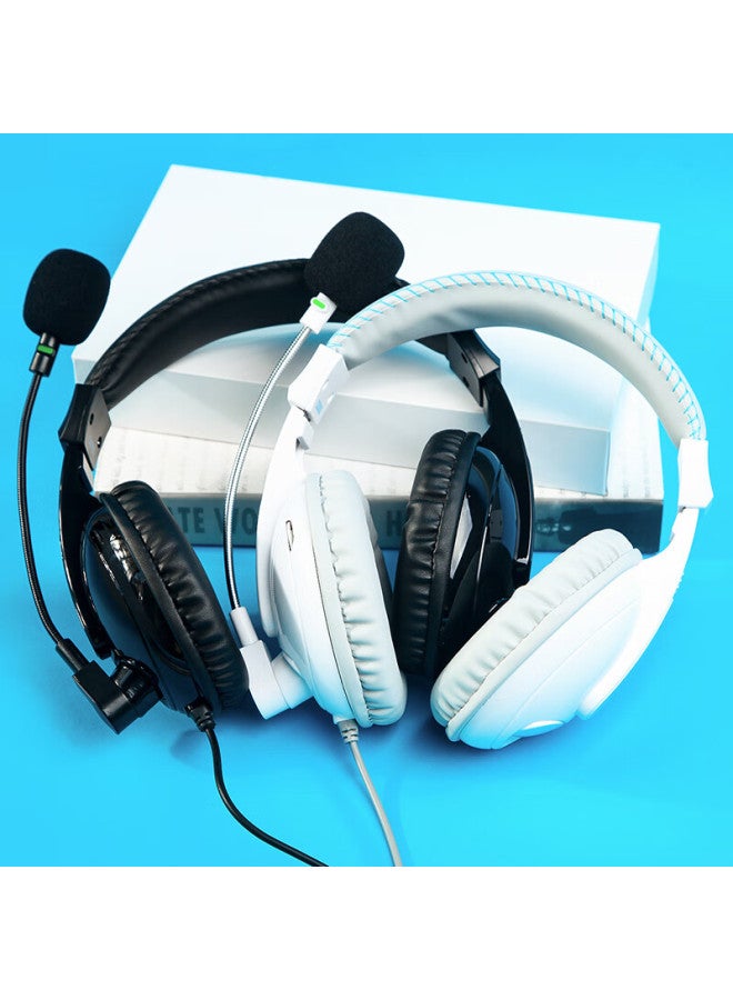 DANYIN D3000 English Listening And Speaking Exam Headphones, Over-ear, Usb Interface, For Students' Study And Exams, Human-computer Dialogue Recording, Middle School Entrance Exam, Oral And Listening Headset With Microphone C - Image 3