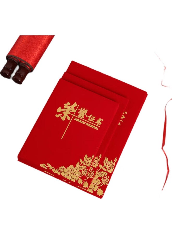 Tango Honorary Certificate Single Corner Foam Award Certificate Cover, 1 Book 12K With Inner Pages, Office Supplies - Image 1