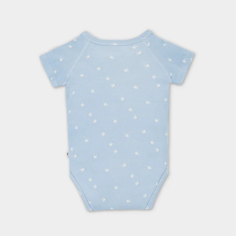 myko kids Panda Kimono Bodysuit