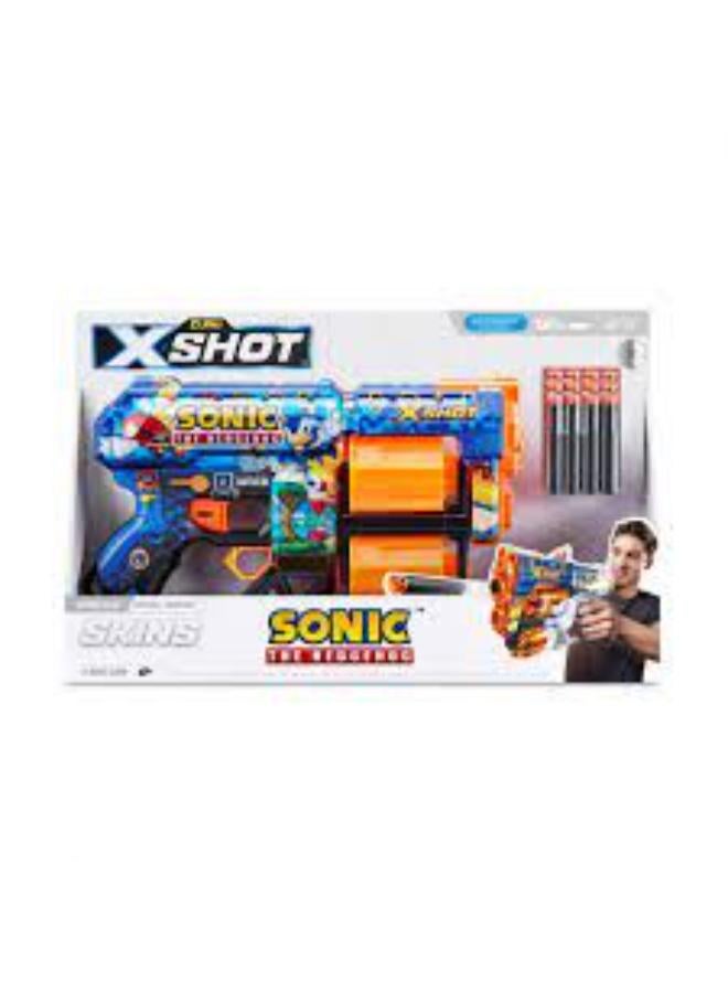 Toh X-Shot Skins Dread Sonic (12 Darts)
