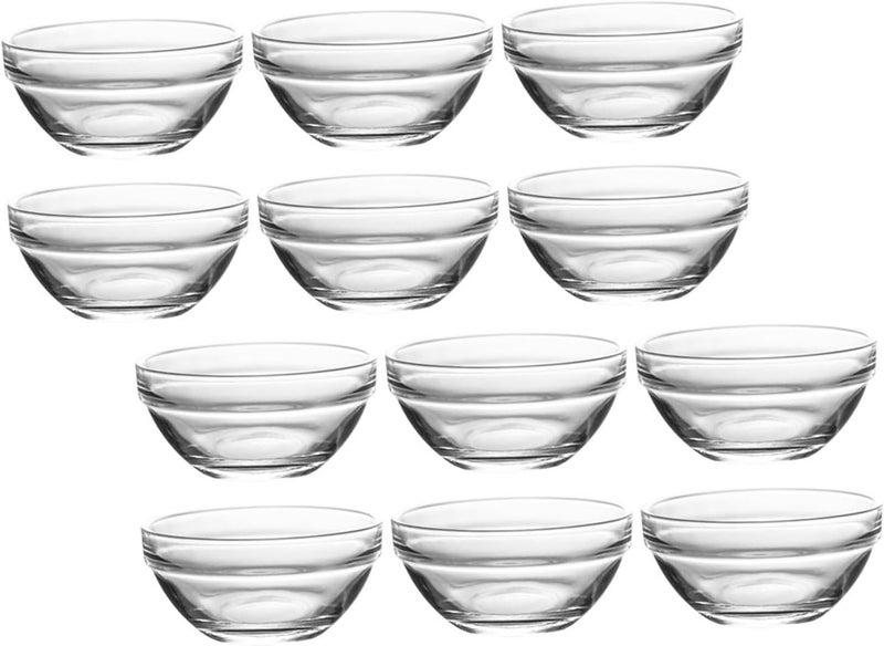 Dense area priority deliver KALLORY 12pcs Small Glass Dessert Bowls 6cm Microwave Safe Pudding Containers Heat Resistant Serving Bowls for Kitchen and Daily Use Light durable upgraded substance Liquid tight joint Longevity optimized build Home & light industrial compatible Single & bulk use compatible Various fittings Advanced minimal build General compatible design Rack friendly Locally packed stock Protective coating All season compatible build Multi-purpose fine material All consumer tier purchase options Budget global standard quality Stain resistant Repeated detach compatible build Demand fit global economical quality Carefully selected solid material Intercity storage hub Dispersed regional warehouses Integrated warehouse solution Multi-category warehouse equip Priority based order prep - Image 1