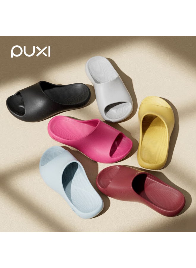 Park Xi Poxi Quiet Summer Women's Indoor Home Slippers Eva Soft Bottom Bathroom Shower Raspberry Pink 39-40 - Image 1