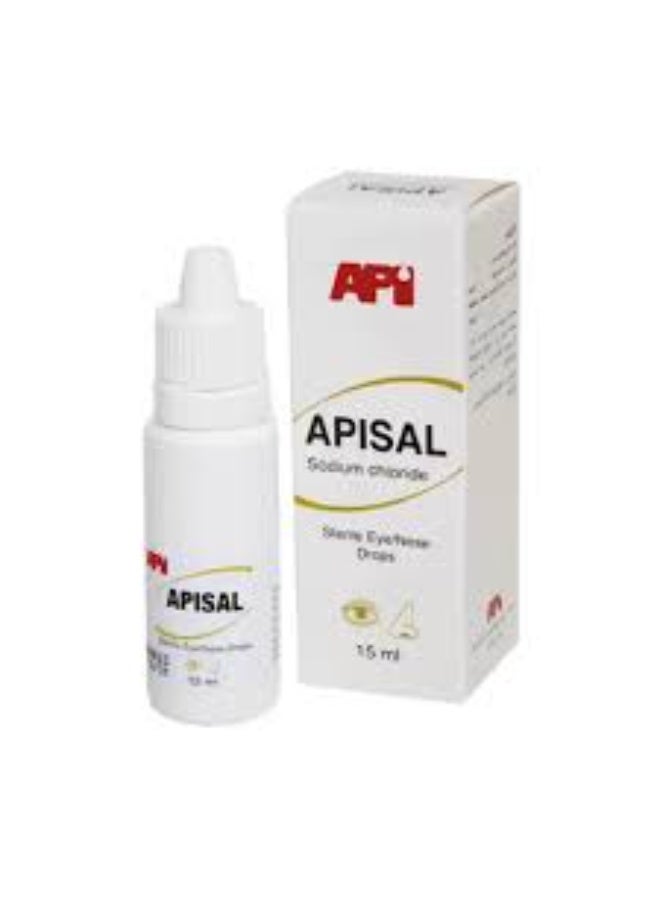Apisal  Saline Eye and Nose Drops, 15 ml - Image 2