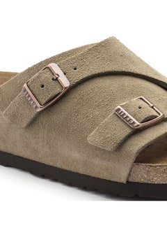 BIRKENSTOCK Zurich Soft Footbed Suede Leather - Taupe  - Image 2