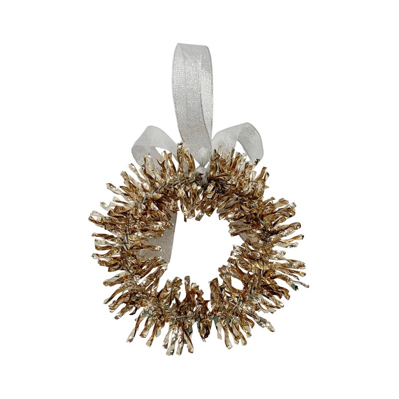 CHRISTMAS MAGIC Wreath Gold 20cm - Image 2
