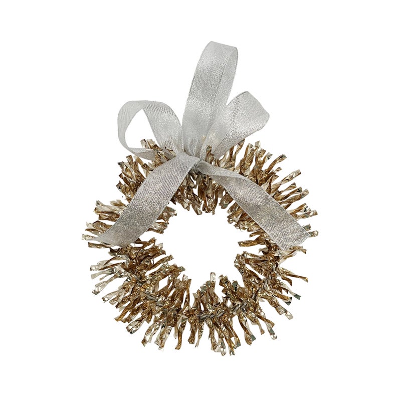 CHRISTMAS MAGIC Wreath Gold 20cm - Image 1