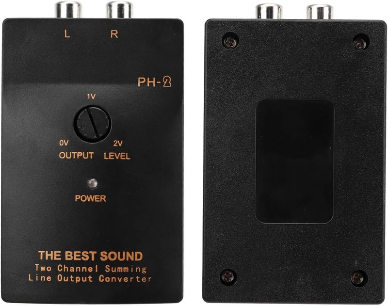 klarako 50W Car o Converter 2 Channel 20Hz to 20KHz RCA Line Output Converter - Image 1