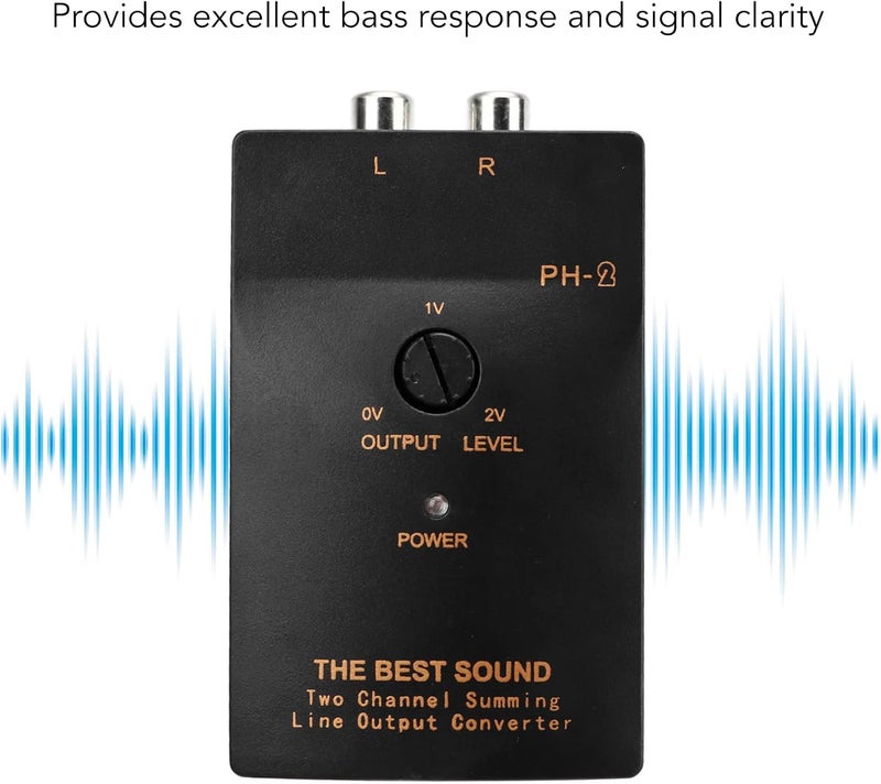 klarako 50W Car o Converter 2 Channel 20Hz to 20KHz RCA Line Output Converter - Image 4