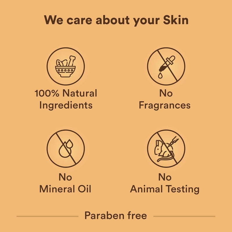 Siddhayu Baidyanath Kumkumadi Face Scrub Detan Glow Herbal Face Scrub for Glowing Skin 100 gm - Image 5