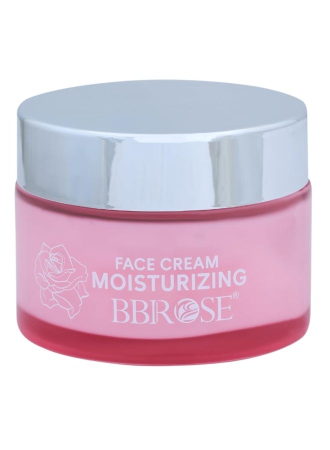 BBROSE Rose & 2% Salicylic Acid Moisturizing Face Cream (50ml) | Deep Nourishment & Hydration | Rejuvenates Skin & Provides a Clean, Fresh Finish - Image 1
