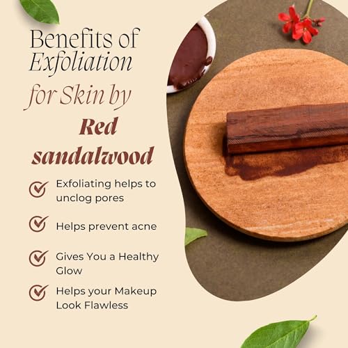 RDK Natural Red Sandalwood (Lal Chandan/Raktchandan) Sticks Lakdi for Religious & Healing Use – Temple & Home Worship (Pack of 5, 20-30 Gram Each) - Image 3