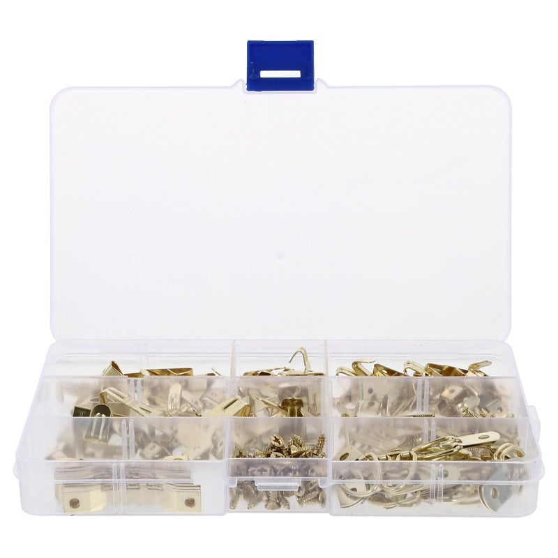 235 Pcs Metal Picture Frame Hangers Set With Traceless Hidden Hooks And Seamless Wall Nails - Image 2