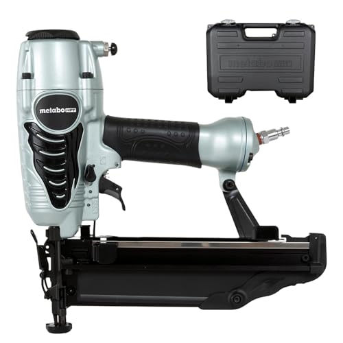 Metabo HPT Finish Nailer with Air Duster ProPreferred Pneumatic Power Nailers Ideal for Molding Chair Rail and Cabinetry Lightweight 37 lbs 16 Gauge 1 to 212 Finish Nails NT65M2S