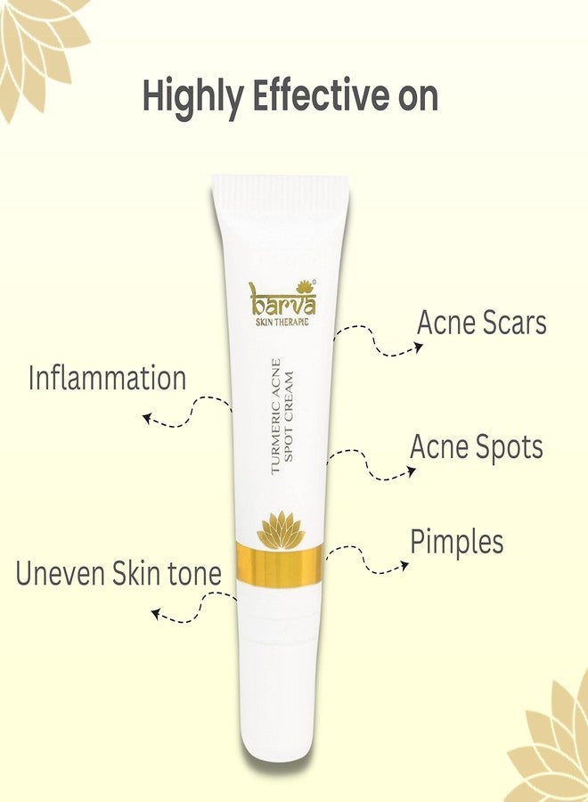 Barva Neem & Pepperment Face Wash & Turmeric Spot Acne Cream - Combo Pack - Image 5