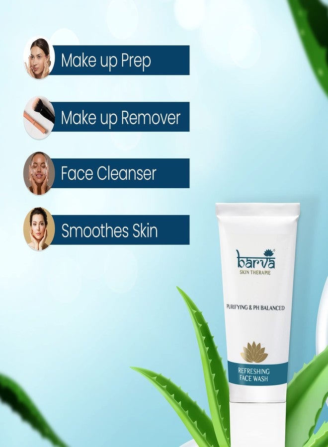 Barva Neem & Pepperment Face Wash & Turmeric Spot Acne Cream - Combo Pack - Image 4