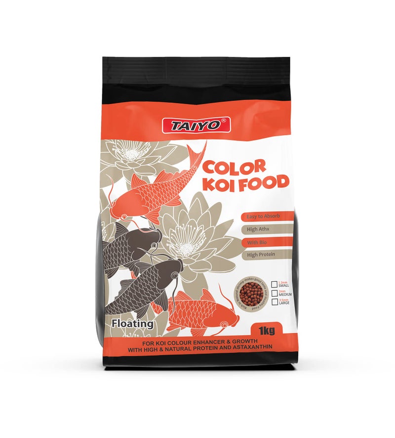 TAIYO Color Koi fish food,1 kg - Image 1