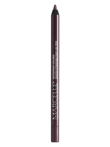 Marcelle Waterproof Eyeliner Mulberry Eye Pencil Creamy Formula LongLasting Waterproof SmudgeProof FragranceFree Hypoallergenic CrueltyFree 004 Oz