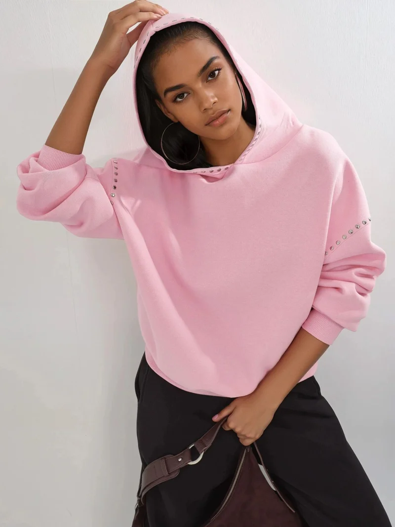 Busem BUSEM Hooded Relaxed Fit Sweatshirt