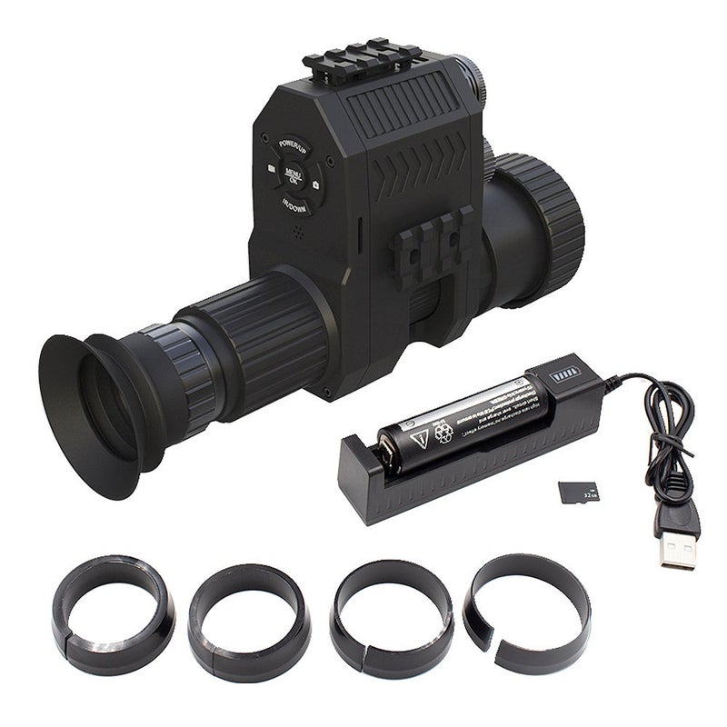 1080P Digital Night Vision Monocular with 940nm IR Flashlight - Image 1