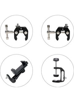 EasyLife 6 Pieces 1/4" Male to 3/8" Male Threaded Screw Adapter Tripod Screw Adapter Double Head Stud Converter Compatible with Camera Cage Mono pod Ball head Light Stand  - Image 4